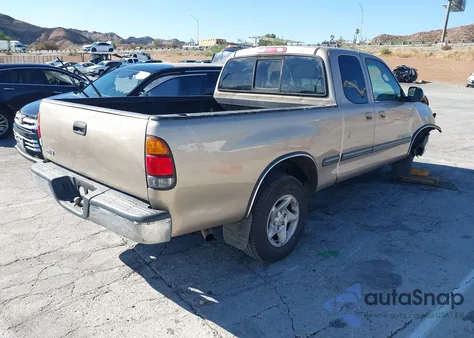 2002 Toyota Tundra Sr5 V8 из США, поврежденный, VIN 5TBRT34192S296387